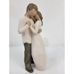 Willow Tree "Promise" Embrace Light Brown Hair 9" Figurine Couple Lordi 2011